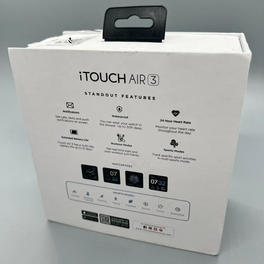 iTouch Air 3 Smartwatch & 3-in-1 Wireless Charging